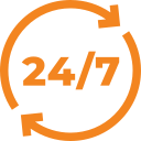 SERVICE 24H/24 ET 7J/7